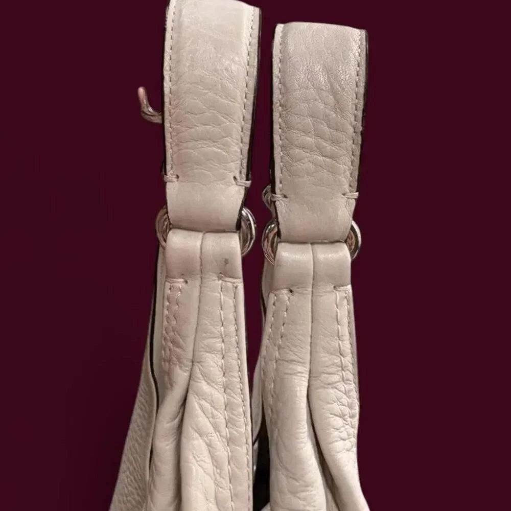 Coach Women's White and Cream Bag